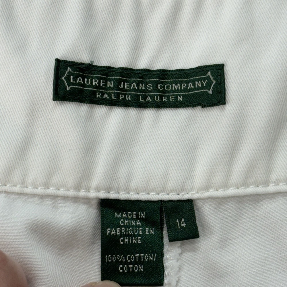 Vintage Lauren Ralph Lauren Jeans Co Nautical Shorts Women's 14 Nautical RARE - Picture 7 of 10